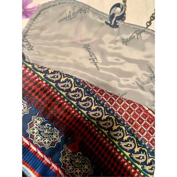 Roberto Tofani Vintage Boho Patchwork Purse - Picture 8 of 11
